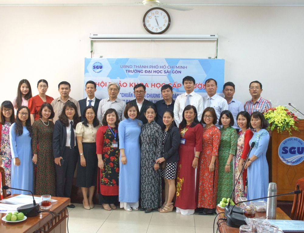 Hội thảo khoa học cấp trường chuẩn đầu ra chương trình đào tạo ngành Luật của trường ĐH Sài Gòn trong xu thế hội nhập và phát triển