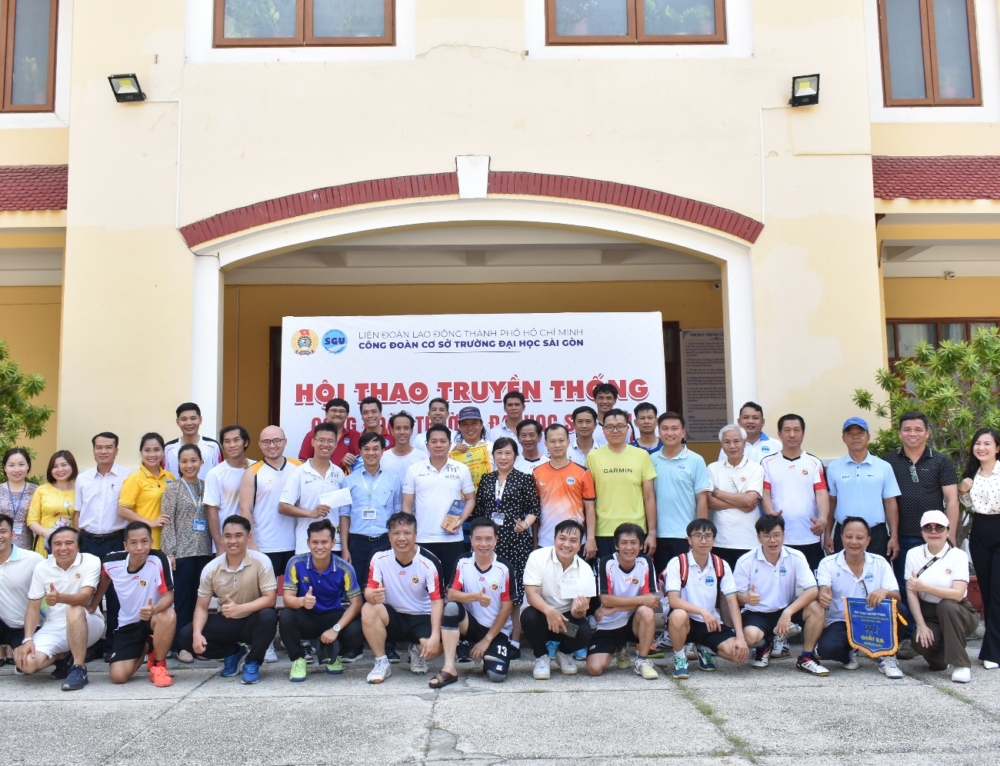 Hội thao truyền thống Công đoàn Trường Đại học Sài Gòn năm học 2024-2025