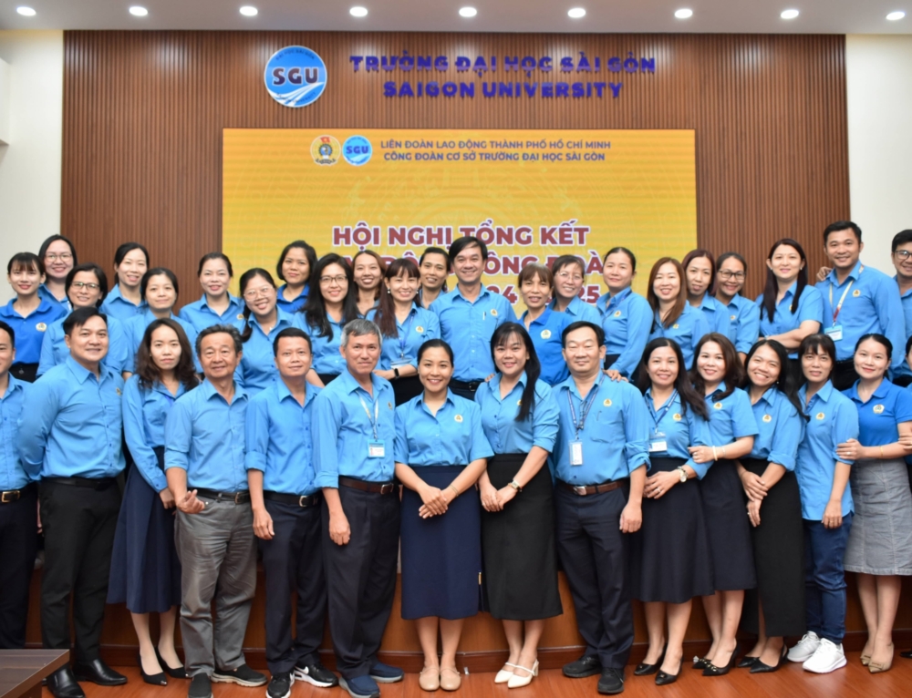 Công đoàn Trường Đại học Sài Gòn tổ chức Hội nghị Tổng kết hoạt động Công đoàn, năm học 2024-2025