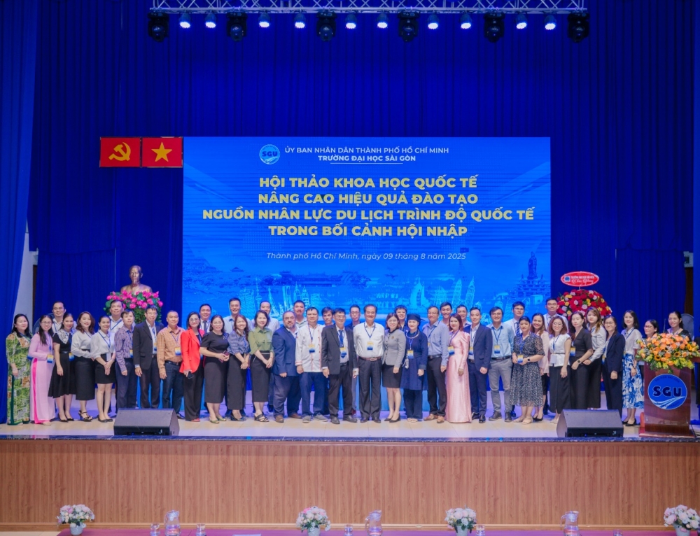 Hội thảo khoa học Quốc tế “Nâng cao hiệu quả đào tạo nguồn nhân lực du lịch trình độ quốc tế trong bối cảnh hội nhập”