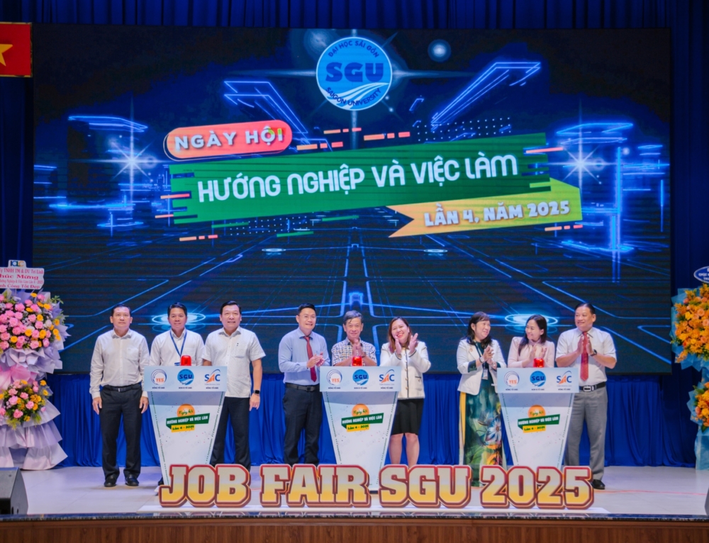 Job Fair SGU 2025 – Bứt phá quy mô, nâng tầm hiệu quả kết nối việc làm