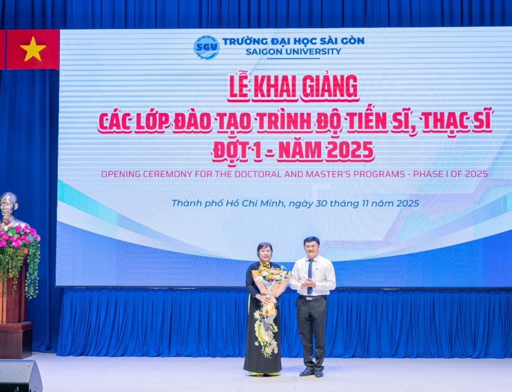 Lễ khai giảng các lớp đào tạo trình độ tiến sĩ, thạc sĩ Đợt 1 – Năm 2025