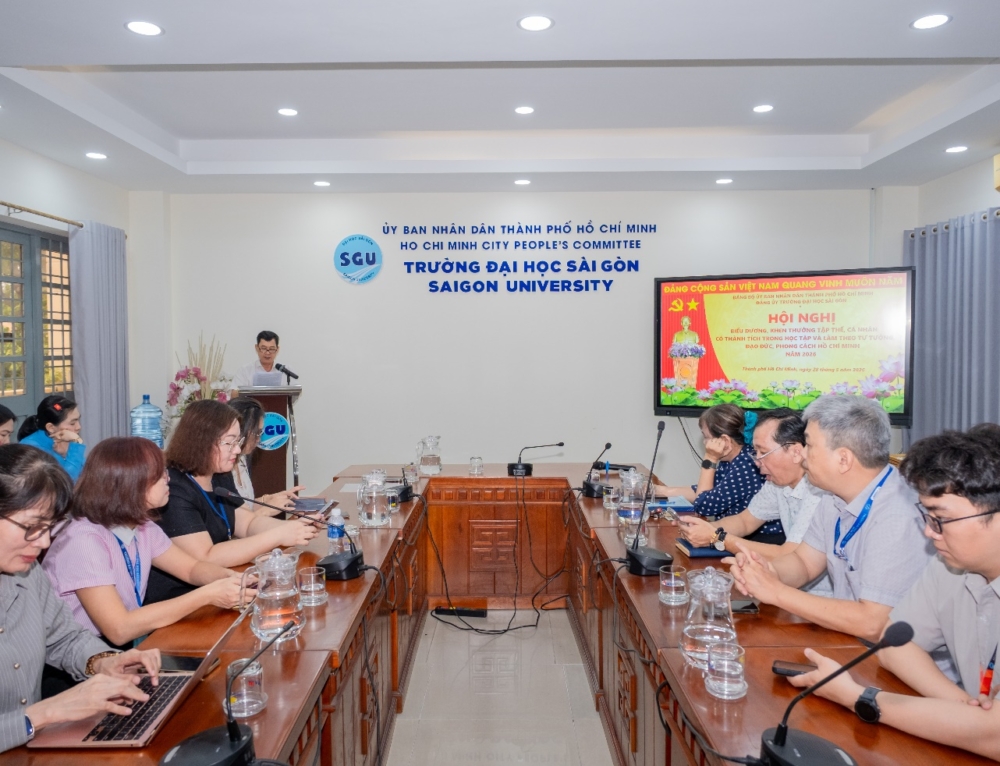 Hội nghị biểu dương tập thể, cá nhân có thành tích trong học tập và làm theo tư tưởng, đạo đức, phong cách Hồ Chí Minh năm 2026